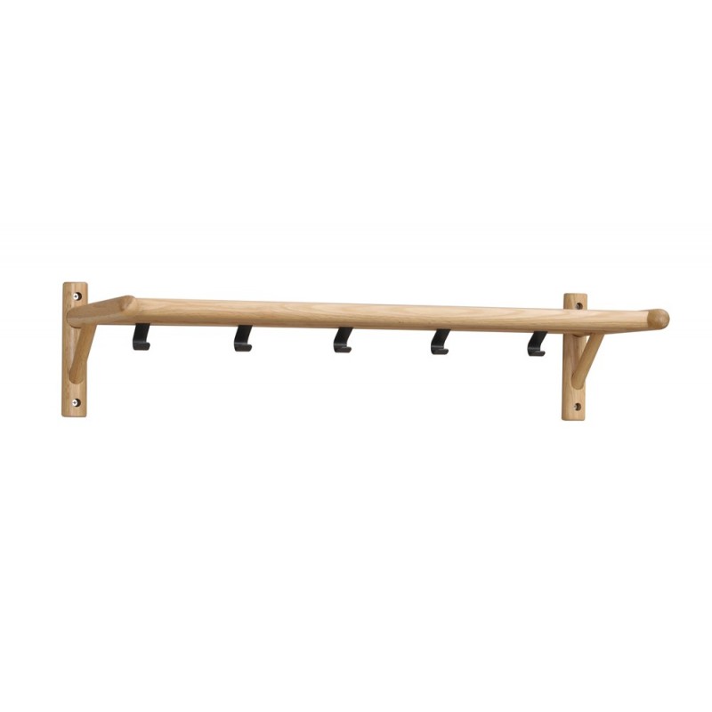 RO MILFORD HAT RACK OAK/BLACK